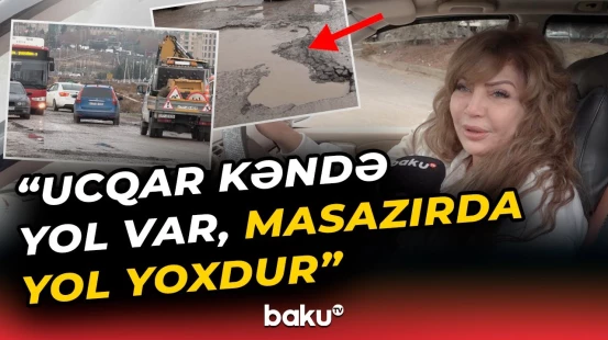 Masazırın illərdir yararsız vəziyyətdə olan yolları | Problem niyə həllini tapmır?  - Baku TV