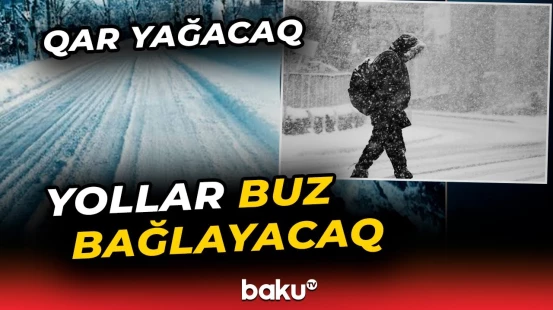 Həftənin ilk gününün havası | Qurumdan açıqlama - Baku TV