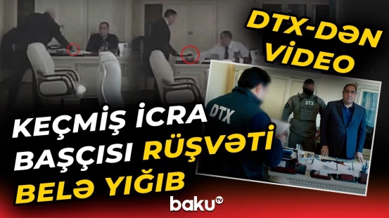 Balakənin sabiq icra başçısı saxlanıldı | DTX əməliyyat görüntülərini yaydı - Baku TV