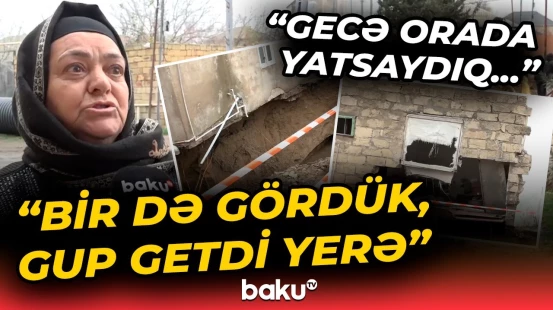 Biləcəridə evlərin bünövrəsi niyə çökdü? | Qurumdan açıqlama - Baku TV