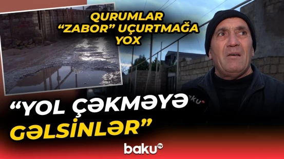 Quşçuluq massivinin keçilməz yolları | Məsələ niyə həllini tapmır? - Baku TV