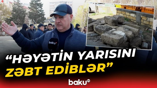 "Caspian Servis" Yasamalda qanunsuz tikinti aparır? - Baku TV