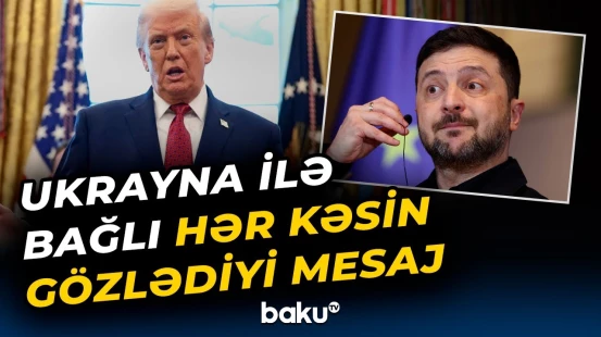 Tramp Ukrayna ilə bağlı danışıqların detallarını açıqladı - Baku TV