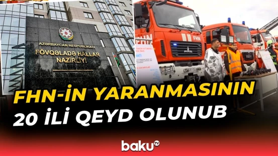 FHN-in yaranmasının 20-ci ildönümü ilə əlaqədar mərasim keçirilib - Baku TV