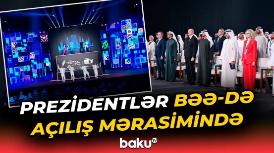 "Gələcəyin oyunları 2025" adlı illik qlobal idman turnirinin açılış mərasimindən görüntülər