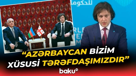 Hökumətlərimiz arasında olduqca yaxşı münasibətlər qurulub | İrakli Kobaxidze - Baku TV
