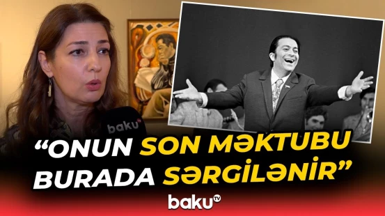 Rəşid Behbudovun 110 illiyinə həsr olunan “Səsin rəngi” sərgisi açılıb - Baku TV