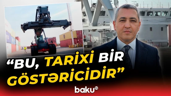 Bakı Beynəlxalq Dəniz Limanı rekorda imza atdı - Baku TV