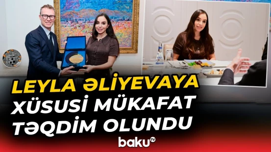 Leyla Əliyeva ÜST-nin Avropa üzrə Regional Ofisinin xüsusi nümayəndəsi ilə görüşüb - Baku TV
