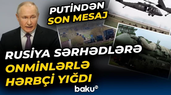 Putin hər şeyi gözə aldı | Avropanı hədələyən Rusiyaya NATO-dan sərt xəbərdarlıq - Baku TV