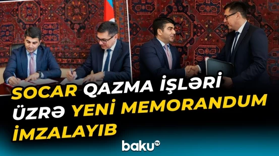 “Bahar” və “Qum-dəniz” yataqlarının yenidən işlənməsi üzrə tərəfdaşlıq razılaşması - Baku TV