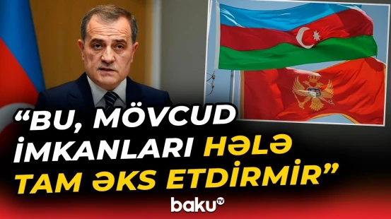 Azərbaycan və Monteneqro arasında dialoq genişlənir | Ceyhun Bayramovdan açıqlama - Baku TV