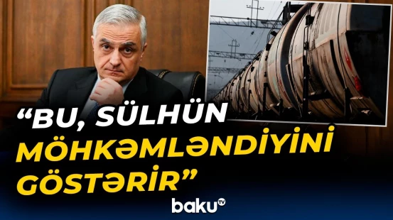 Azərbaycan–Ermənistan arasında neft tədarükünün ilk mərhələsi - Baku TV