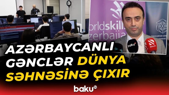 “WorldSkills Shanghai 2026” yarışına hazırlıq | Kibertəhlükəsizlikdə ölkəmizi 2 gənc təmsil edəcək