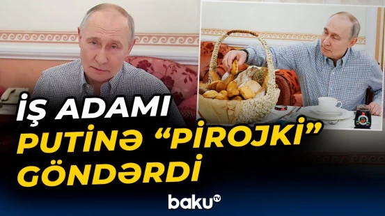 Rusiya prezidentinə göndərilən qeyri-adi hədiyyə gündəm oldu - Baku TV