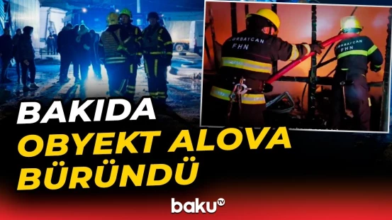 FHN Maştağada baş verən yanğını nəzarətə aldı - Baku TV