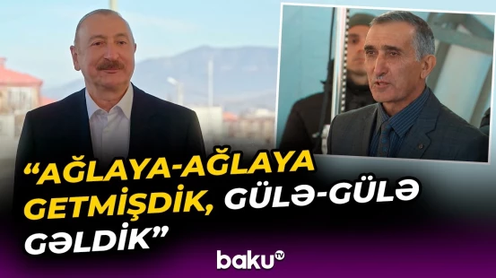 Kərkicahan sakinləri ad günü münasibətilə Prezidentə arzularını çatdırdı - Baku TV
