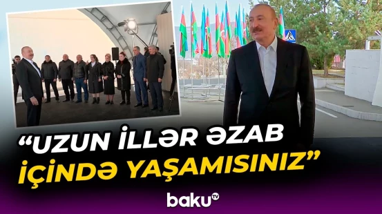 "34 ildən sonra..." | Prezident doğma yurda qayıdan Kərkicahan sakinlərini təbrik etdi - Baku TV