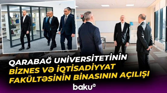 İlham Əliyev “Xankəndi-1” elektrik yarımstansiyasının açılışında iştirak edib - Baku TV