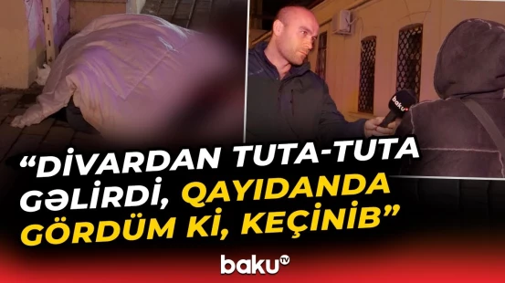 Bakıda yolla gedən qadın müəmmalı şəkildə dünyasını dəyişdi - Baku TV