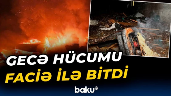 Müharibənin şiddəti daha da artdı | Donetskdə dəhşətli gecə - Baku TV