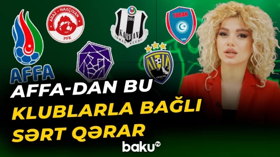 Azərbaycan Premyer Liqasında çıxış edən klublar cərimələndi - Baku TV