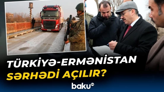 Türkiyənin Alican sərhəd-keçid məntəqəsində hazırlıq işləri gedir - Baku TV
