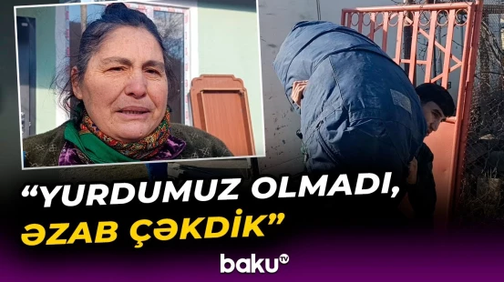 Ağdərənin Vəngli kəndinə növbəti köç baş tutub - Baku TV