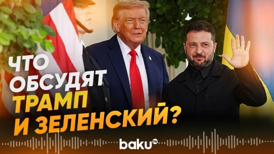 Стали известны основные темы встречи Зеленского и Трампа во Флориде - Baku TV | RU