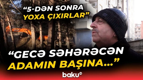Bakıda gecə saatlarında baş verənlər sakinləri özündən çıxardı - Baku TV
