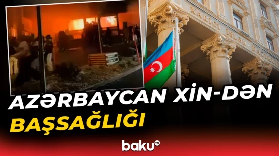 XİN İsveçrəyə Kran-Montanadakı faciəvi yanğınla bağlı başsağlığı verib - Baku TV
