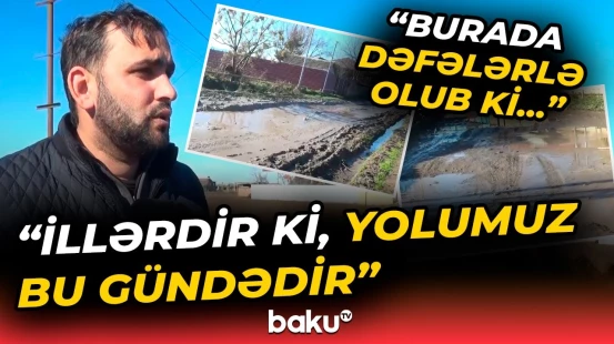 "Həmin adam başqa yolu göstərir ki..." | Bələdiyyə sədri problemlə bağlı nə dedi? - Baku TV