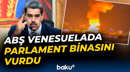 ABŞ Venesuelanı artilleriya atəşinə tutdu | Ölkə cavab zərbəsinə hazırlaşır? - Baku TV