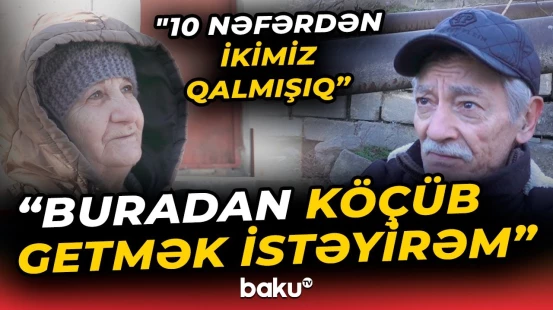 "75 ildir buradayam..." | Baku TV 20-ci sahə yaşayış massivinin köhnə məhəllələrində - Baku TV