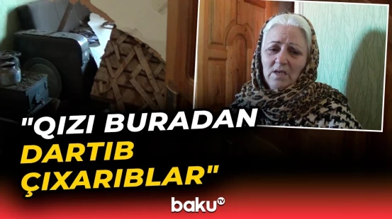 Şabranda evin tavanı çökdü: Xəsarətalan var - Baku TV