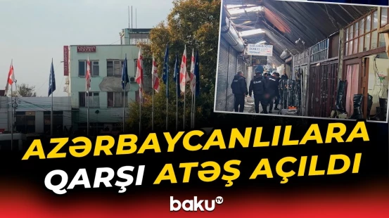 Marneulidə ata və oğul zərgərlik mağazasında güllələndi! - Baku TV
