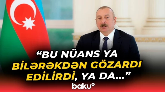 “Guya demokratik olan Avropada nə deyirlər?” | Prezident İlham Əliyev - Baku TV