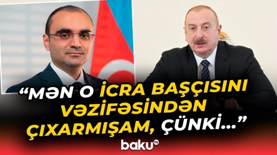 “Burada söhbət insanların keyfiyyətindən gedir” | Prezidentdən açıqlama - Baku TV