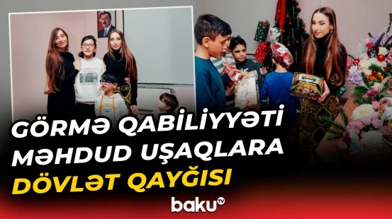 Arzu və Alena Əliyevalar həssas əhali qruplarından olan şəxsləri ziyarət etdilər - Baku TV