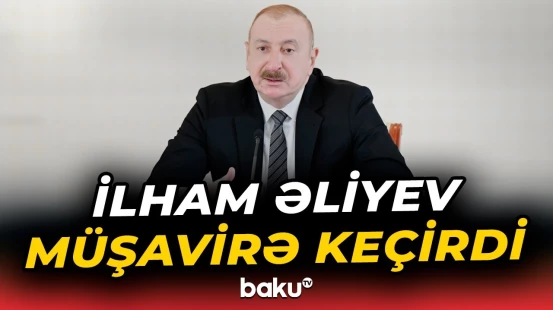 Bakı və Abşeronda su infrastrukturu ilə bağlı Dövlət Proqramı barədə müşavirə keçirildi - Baku TV