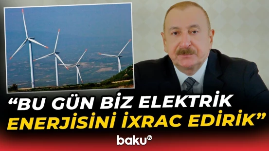 Əsas infrastruktur məsələləri öz həllini tapıb | İlham Əliyev - Baku TV