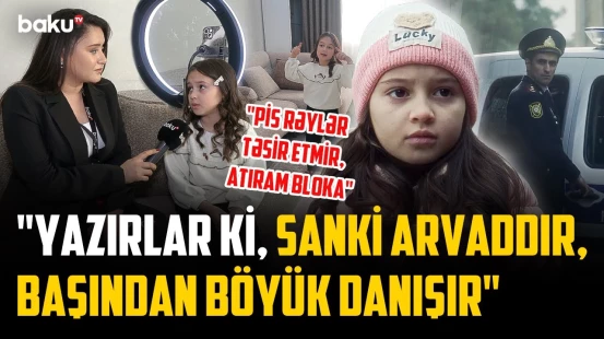 "Özümü böyük aktrisa sayıram" | Hamını kövrəldən videoçarxın balaca ulduzu necə kəşf olundu?