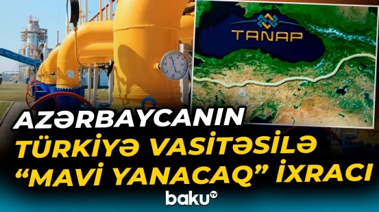 Avropa və Suriyaya 57 milyard kubmetrdən çox qaz nəql edilib - Baku TV