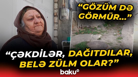 “Topalam mən, düzəltsinlər bunu” | Sakinlərin gününü qara edən məsələ görün nədir - Baku TV