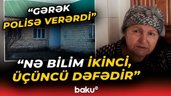 Tovuzda dəhşətli hadisə | Bağça müdiri bıçaqlandı - Baku TV
