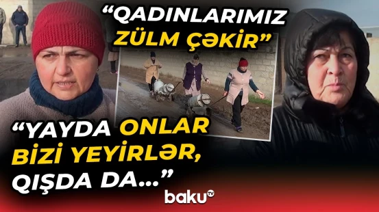 "İçi qurddur, qurd!" | Bu sakinlərin həyatı niyə işgəncəyə çevrilib? - Baku TV