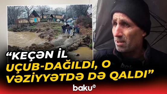 "Baxımsızlıqdan su yuyub-apardı" | Sakinlər niyə çarəsiz vəziyyətdə qalıb? - Baku TV