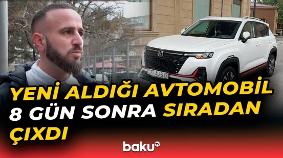 Vətəndaş ilə avtosalon arasında anlaşılmazlıq yarandı | Problem aradan qaldırılacaq? - Baku TV