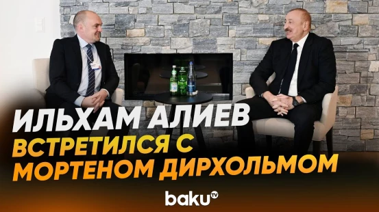 Президент встретился со старшим вице-президентом компании Vestas Wind Systems - Baku TV | RU