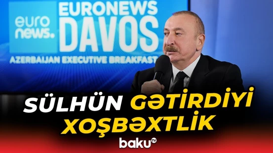 Azərbaycanla Ermənistan arasında münasibətlər artıq əməkdaşlığa çevrilir | İlham Əliyev - Baku TV